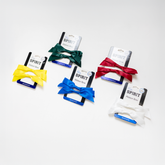 Mia® Spirit Satin Ribbon Bow Ponytail Elastics 🎀