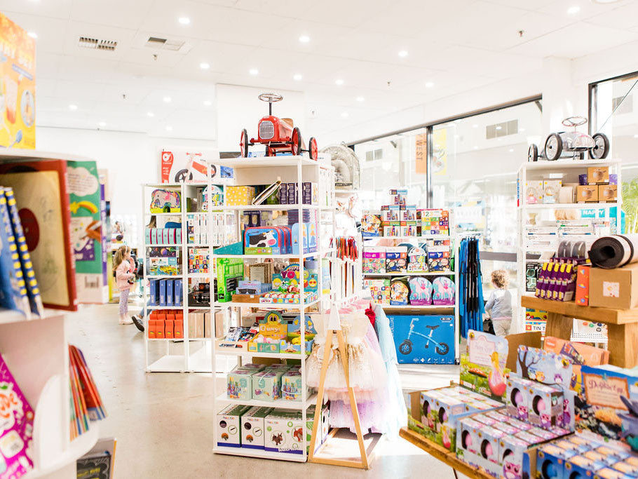 Little Herberts Perth, a unique kids hair salon combined with a retail store selling a range of kids toys, gifts, books and puzzles