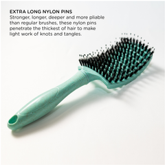 Wheat Straw Detangling Hairbrush by Toot Sweet