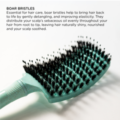 Wheat Straw Detangling Hairbrush by Toot Sweet