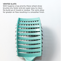 Wheat Straw Detangling Hairbrush by Toot Sweet