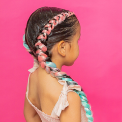 Mermaid Coloured Hair Extensions by Toot Sweet - 3 colour combo