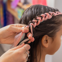 Mermaid Coloured Hair Extensions by Toot Sweet - 3 colour combo