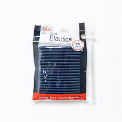 Mia® Satin Elastics 18-Pack Colourful Snag-Free Hair Elastics for Kids