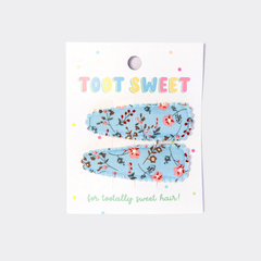 Edith - Liberty Fabric Hair Clips