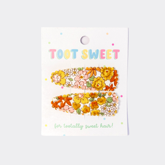 Martha - Liberty Fabric Hair Clips