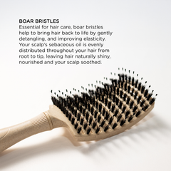 Wheat Straw Detangling Hairbrush by Toot Sweet