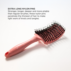 Wheat Straw Detangling Hairbrush by Toot Sweet