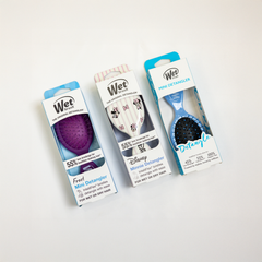 🌸 Wet Brush® Mini Detangler Collection – Compact, Cute & Colourful