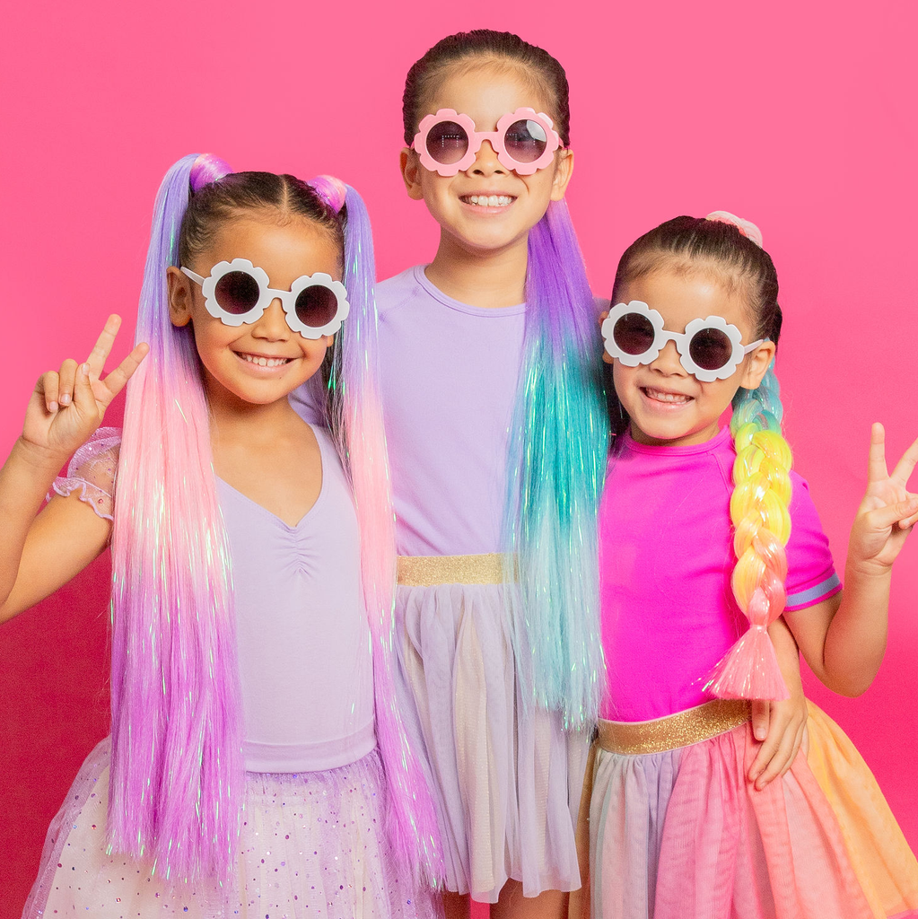 Mermaid Ponytails by Toot Sweet - 3 colour combo including glitter